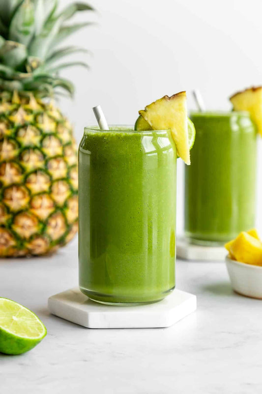 Tropical Green Delight Smoothie!